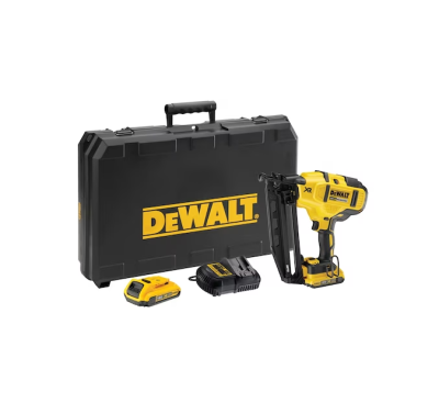 Pregadora de Acabamentos sem escovas XR 18V com 2 baterias Li-Ion 2,0Ah