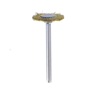 2 Escovas latão forma disco Dremel 19mm (535)