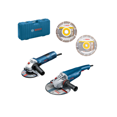 Kit 2 Rebarbadoras Bosch: GWS 22-230 J + GWS 7-125