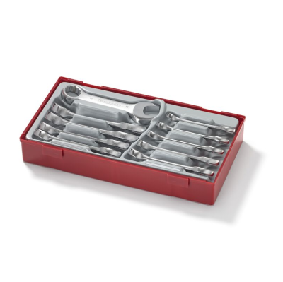 Jogo de 10 mini chaves boca/luneta TengTools