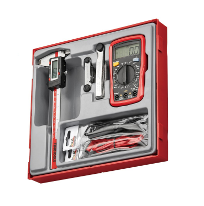 Jogo de 4 ferramentas de medição com paquímetro digital 150mm TengTools