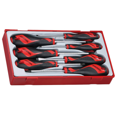 Jogo de 7 chaves de parafusos de fendas, PH e PZ TengTools