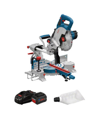 Serra de meia-esquadria sem fio Biturbo GCM 18V-216