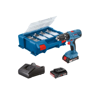 Berbequim sem fio GSB 18V-21 com 63 acessórios