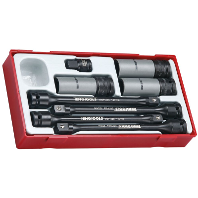 Jogo de 8 chaves de Roda de Impacto 1/2'' TengTools