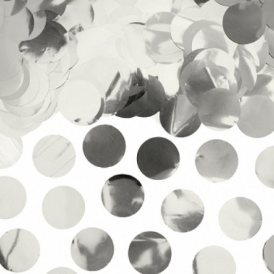 Confettis 15g Circulos Prateado
