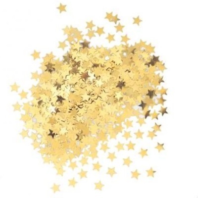 Confettis  estrelas Dourado (142g)
