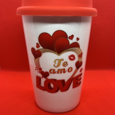 Caneca/Copo "Te amo"