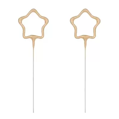 2 Sparklers Estrela Dourado (16.5cm)