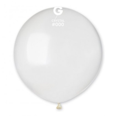 Balão látex 19'' cor Crystal