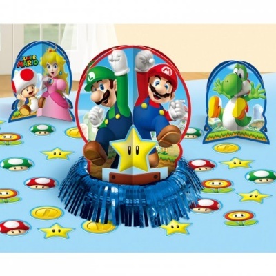 Kits de Decoração de Mesa Super Mario Bros
