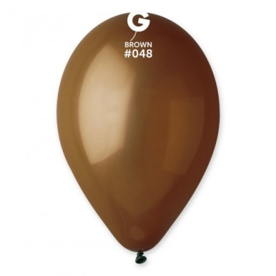 Balão látex 12'' cor Brown