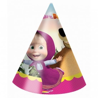 6 Chapeús Masha e o Urso