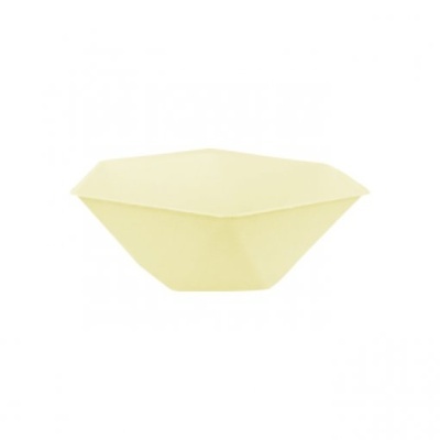 6 Taças Hexagonal ECO Amarelo (15,8x13,7cm)