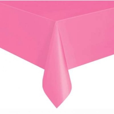 Toalha de mesa compacta Rosa Choque (1,37 x 2,74m)