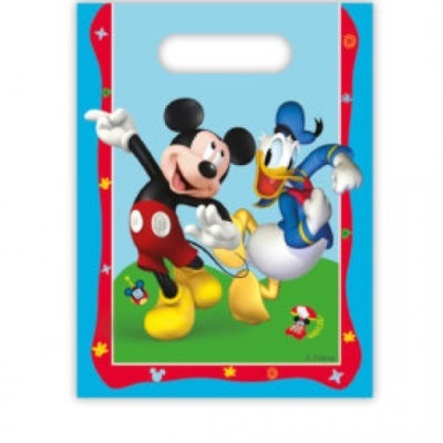 6 Sacos de oferta Mickey Mouse (16x23cm)