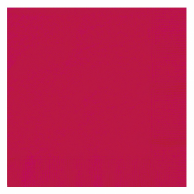 20 Guardanapos Vermelho (25cm)