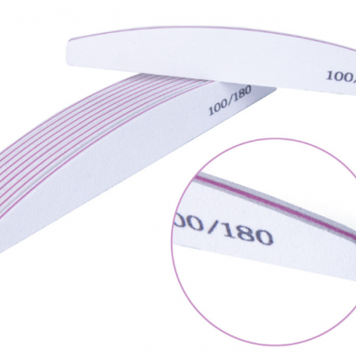 Lima meia lua 100/180 pacote 10 pcs