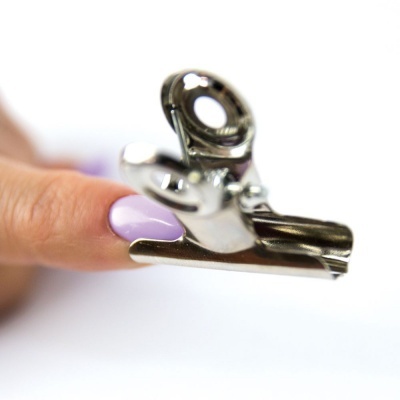 CLIP / BRAÇADEIRA DE METAL PARA FIXAÇÃO DE TÚNEL 3 CM