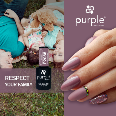 PURPLE Verniz Gel Respect Your Family 10ml P2088