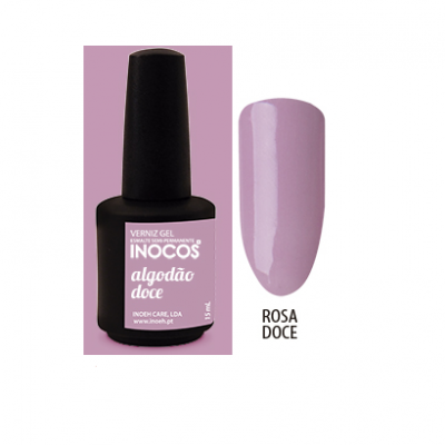 VERNIZ GEL INOCOS ALGODÃO DOCE 15 ML