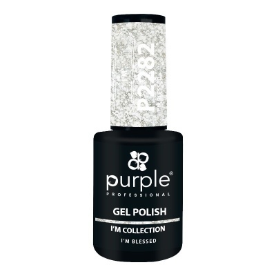 PURPLE Verniz Gel I'm Blessed Glitter 10ml P2282
