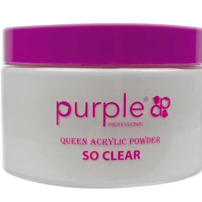 PURPLE Queen Acrylic Powder So Clear 200 GR