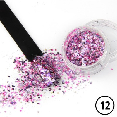 Efeito After Party - pó para unhas de joias 1g No. 12