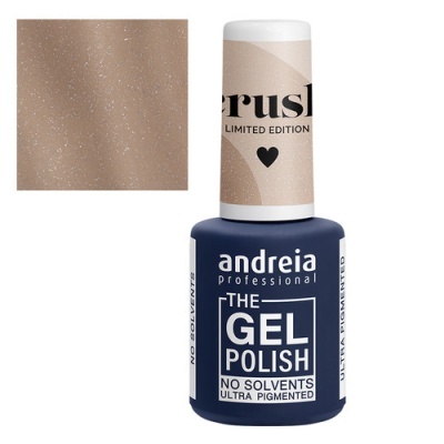 Andreia The Gel Polish Coleção Crush Cr1 - Nude Brilho Ligeiro