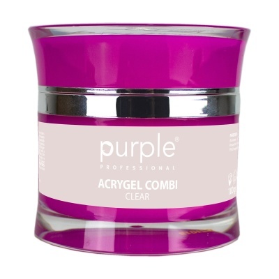 Acrygel Combi Purple 50g - Clear