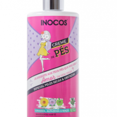 Creme de Pés Inocos - Girassol, Alfazema e Maçã 500ml