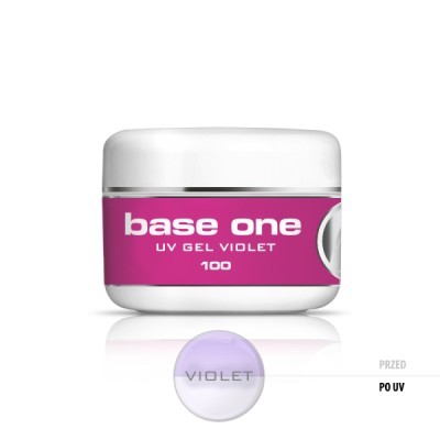 Base One UV Gel 100g Violet
