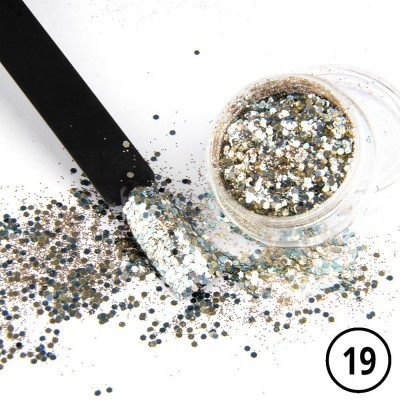 Efeito After Party - pó para unhas de joias 1g No. 19