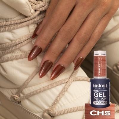The Gel Polish Andreia CH5 – Castanho Metalizado