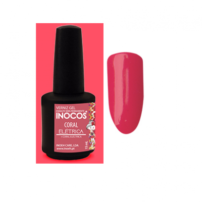 VERNIZ GEL INOCOS MARIA CORAL ELÉTRICA 15 ML