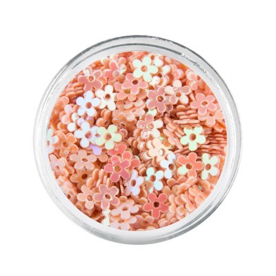 Decoração de unhas com flores coloridas 09