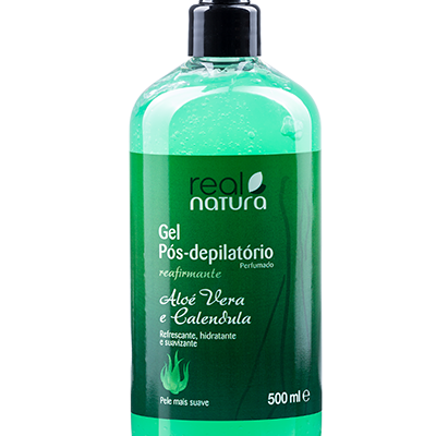 Gel Pós Depilatório 500ml Real Natura