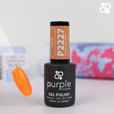 PURPLE VERNIZ GEL TRAVEL TO HAWAII P2227