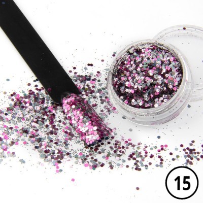 Efeito After Party - pó para unhas de joias 1g No. 15