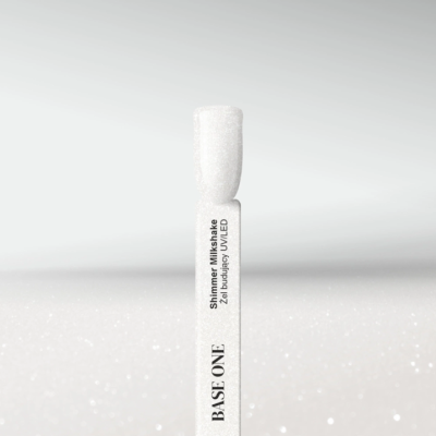 GEL BASE ONE MILKSHAKE (BRANCO LEITOSO COM BRILHANTES) 50GR - SILCARE