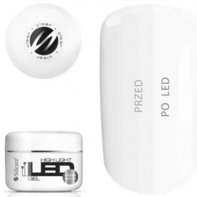 High Light LED Gel Clear 100g