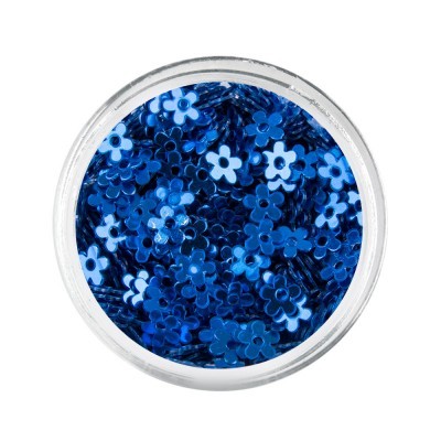 Decoração de unhas com flores coloridas 16