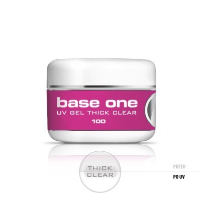 Base One UV Gel 100g Thick Clear