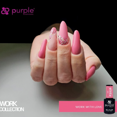 Purple Verniz Gel Work With Love 10 ml P2025
