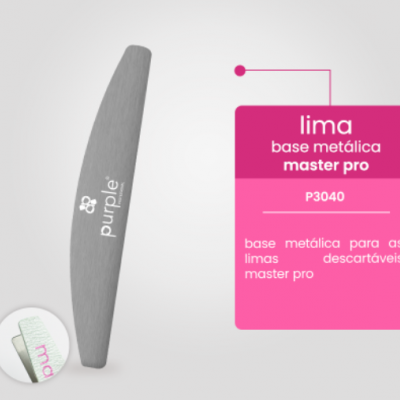 Base metálica Master Pro Purple