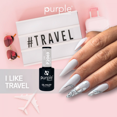 PURPLE Verniz Gel I Like Travel 10ml P2069
