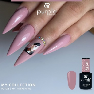 PURPLE VERNIZ GEL MY YORKSHIRE 10 ML  P2124