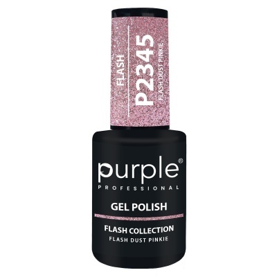 PURPLE Verniz Gel Flash Dust Pinkie 10ml P2345