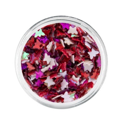 Decoração de unhas coloridas Mini Holo Butterflies