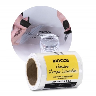 Adesivos para Limpeza de Carimbos - Inocos